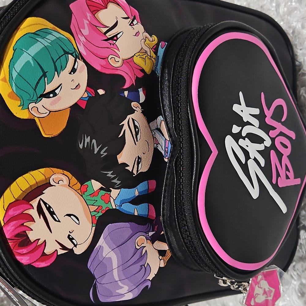 NWT KPop Demon Hunters Saja Boys Mini Backpack - Picture 10 of 12